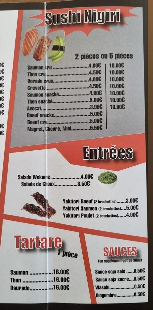 Yin Yang Sushi's - Menu Image 2